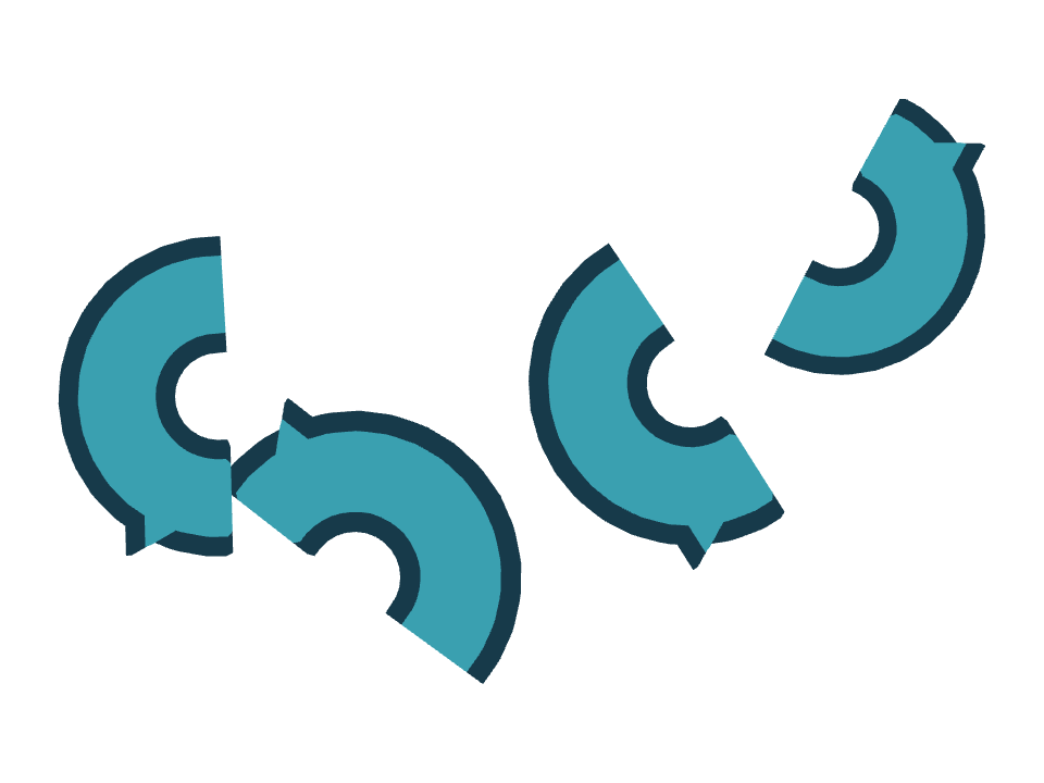 Arrow Curved drawn along a curved stroke