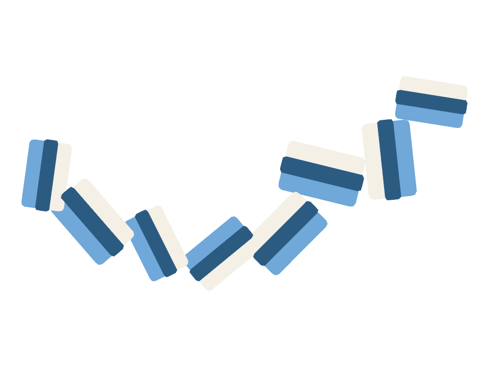 Eraser drawn along a curved stroke
