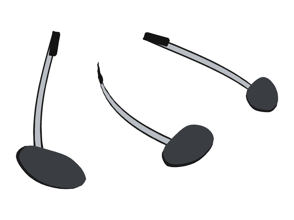 Golf Club drawn along a curved stroke