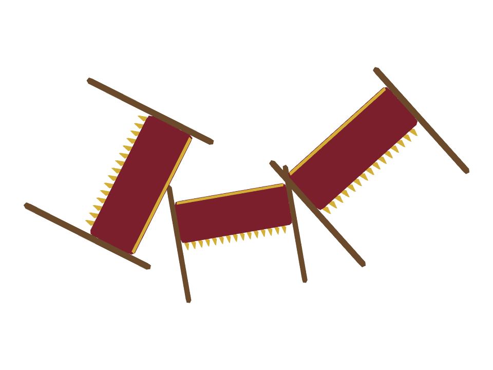 Parade Banner drawn along a curved stroke