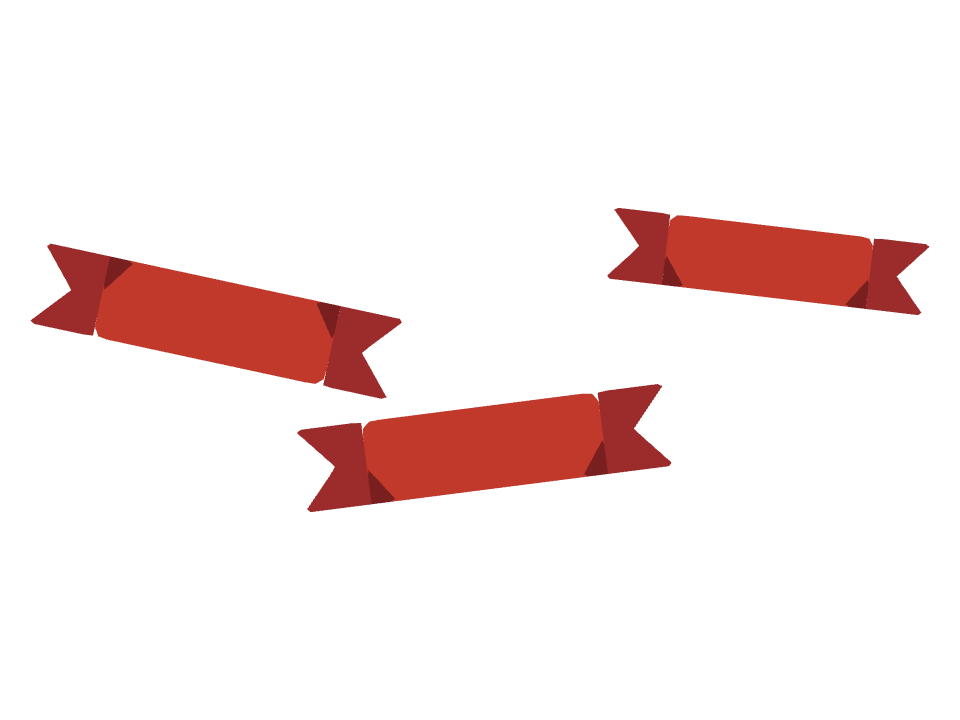 Ribbon Banner drawn along a curved stroke
