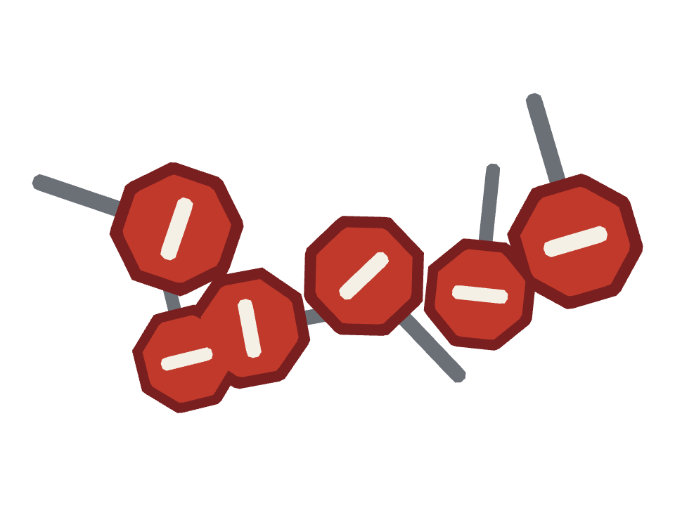 Road Sign Stop drawn along a curved stroke