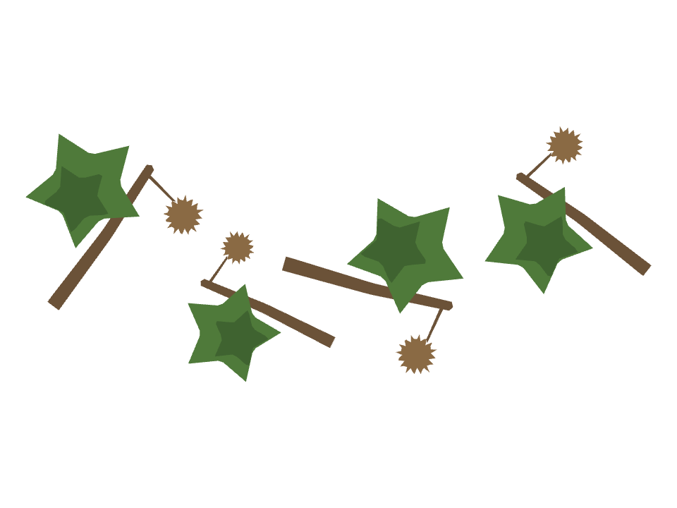 Sycamore Branch drawn along a curved stroke