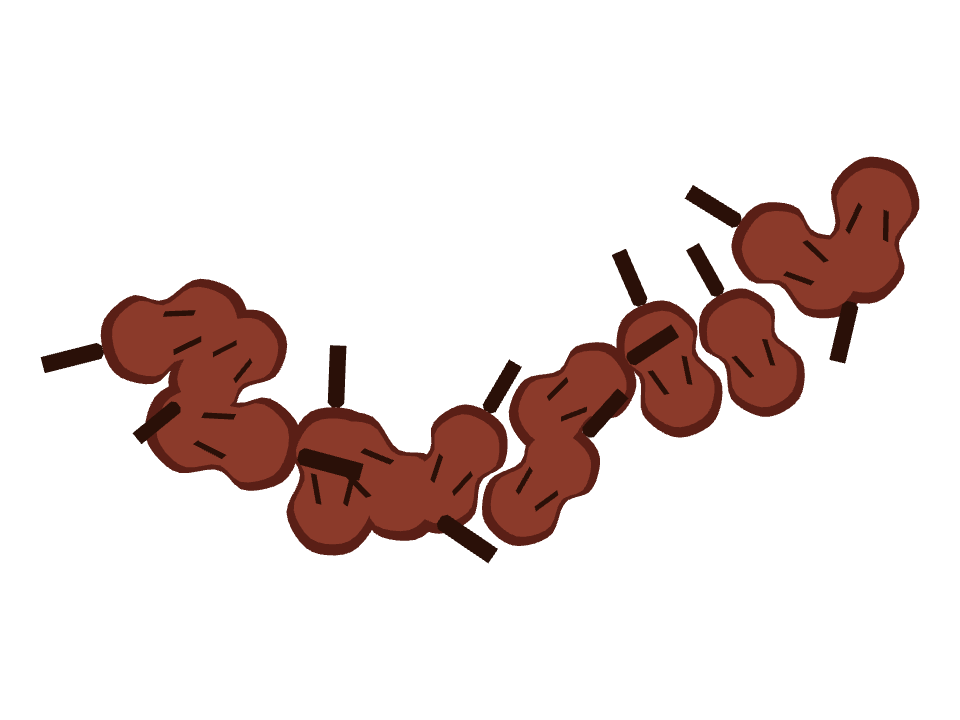 Violin drawn along a curved stroke