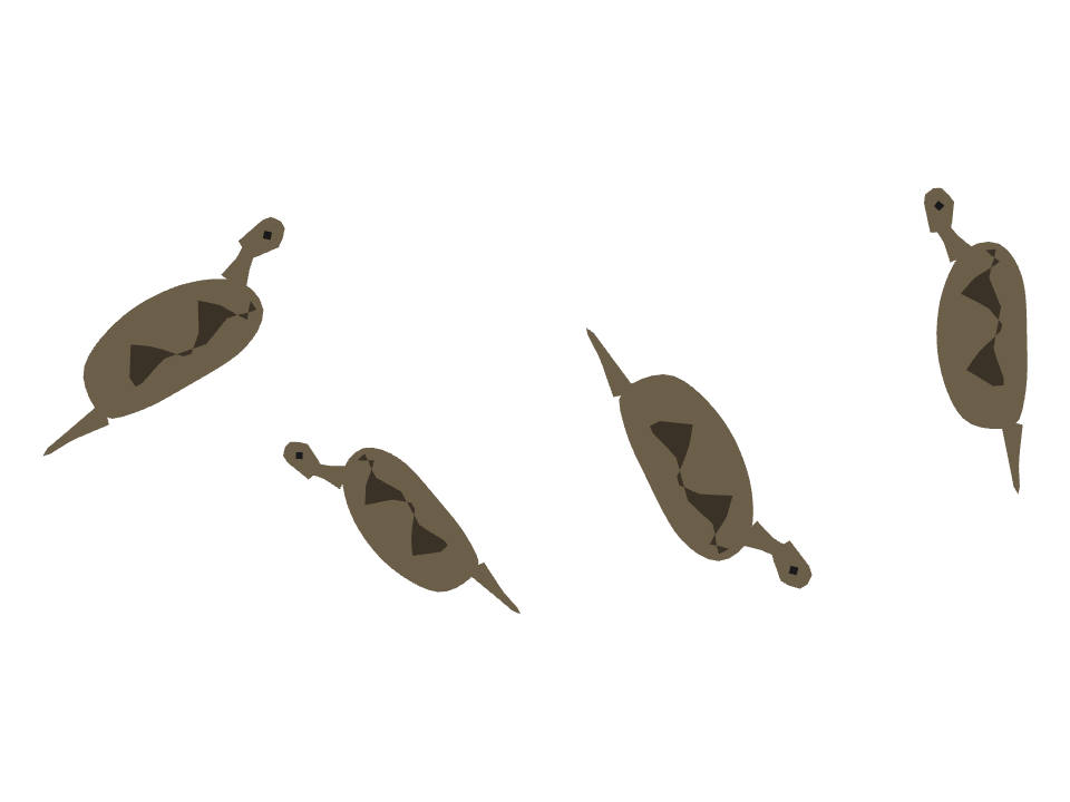 Viper drawn along a curved stroke