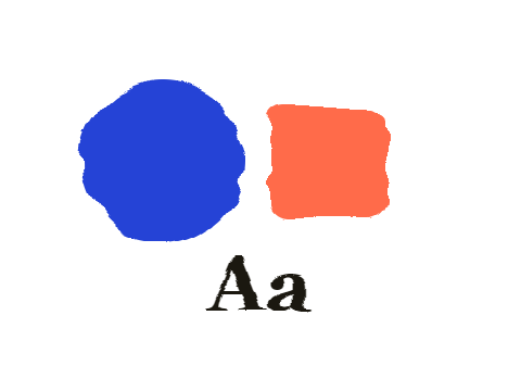 Banner Flutter applied to a shape and a letterform