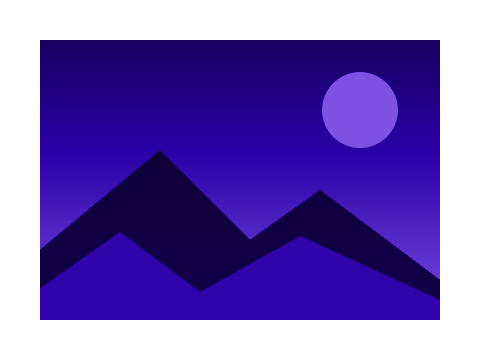 Blacklight applied to a shape and a letterform