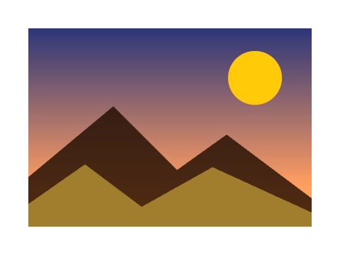 Candlelight applied to a shape and a letterform