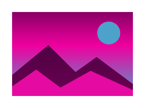 Cyberpunk applied to a shape and a letterform
