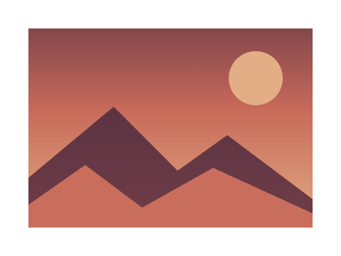 Desert Dusk applied to a shape and a letterform