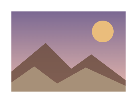 Dusty Rose applied to a shape and a letterform