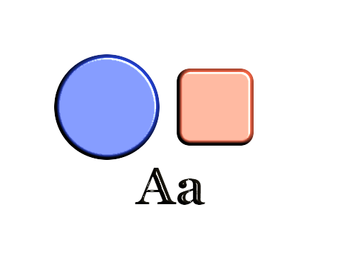 Enamel Pin applied to a shape and a letterform