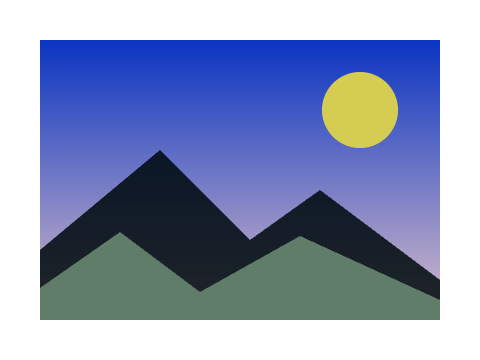 Forest Dark applied to a shape and a letterform
