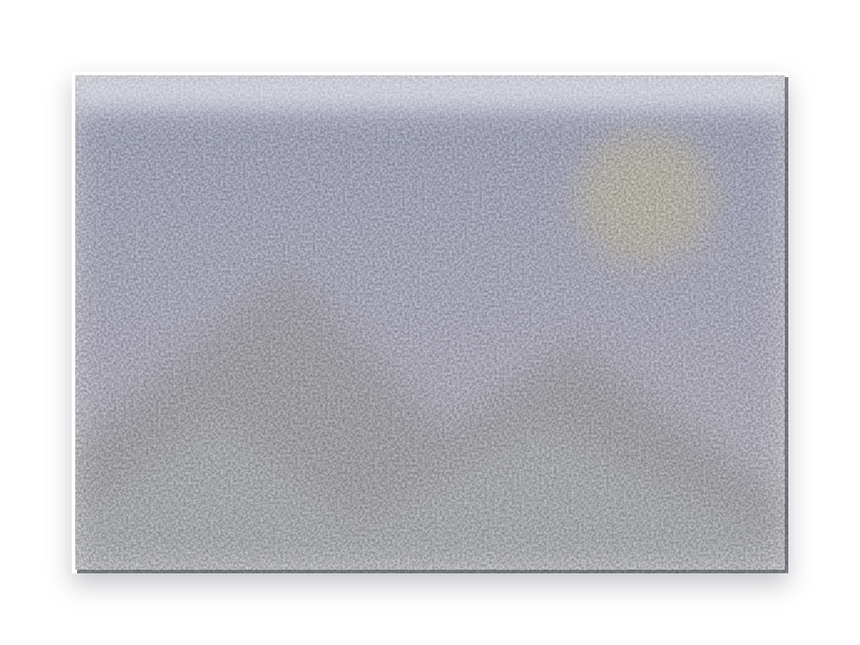 Frosted Pane on a raster image
