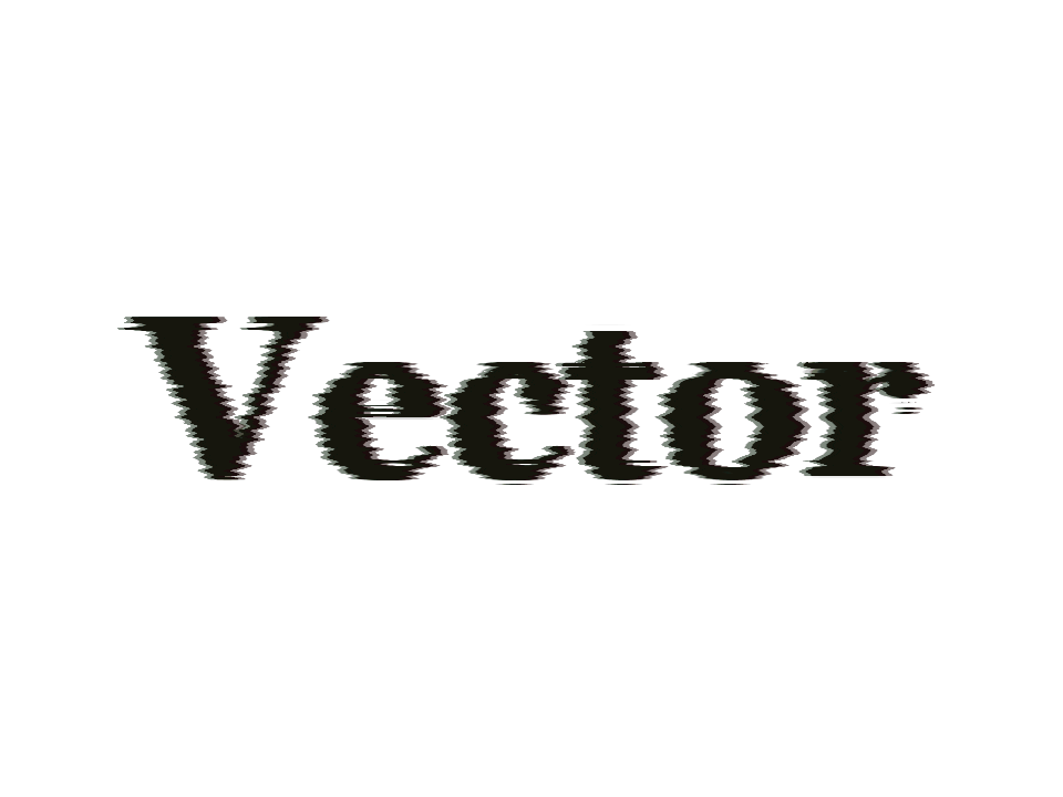 Glitch on a word at display size