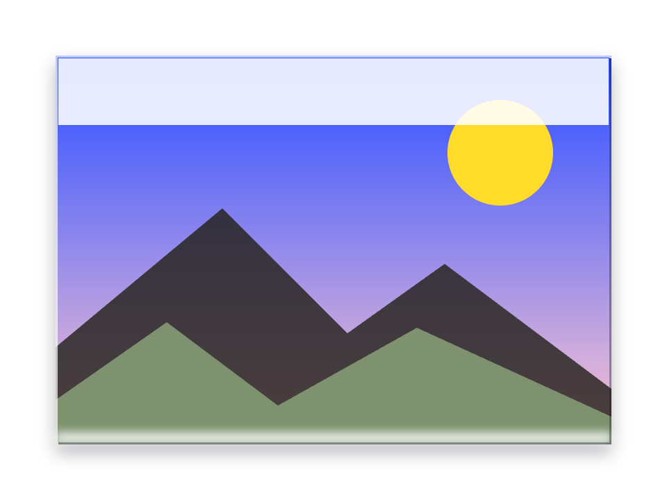 Gloss Pill on a raster image