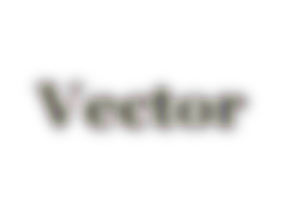 Heavy Blur on a word at display size