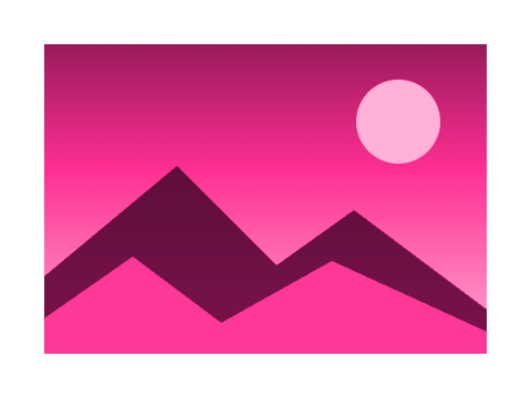 Hot Pink Press applied to a shape and a letterform