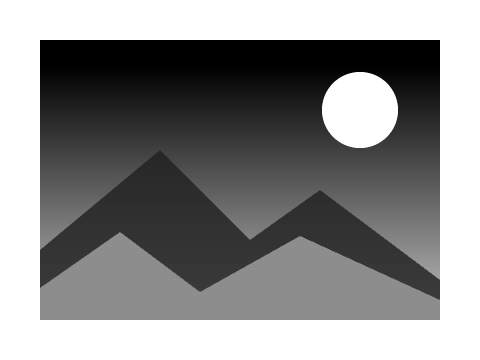Infrared Monochrome applied to a shape and a letterform