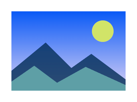 Island Blue applied to a shape and a letterform