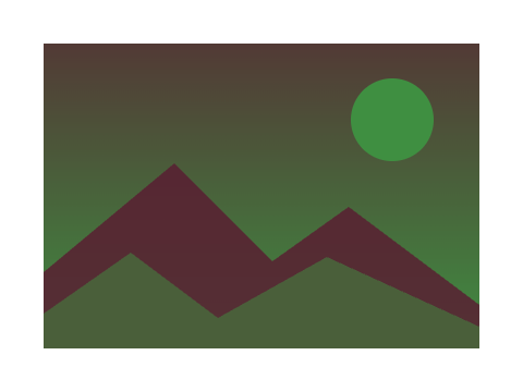 Kelly Green and Burgundy applied to a shape and a letterform