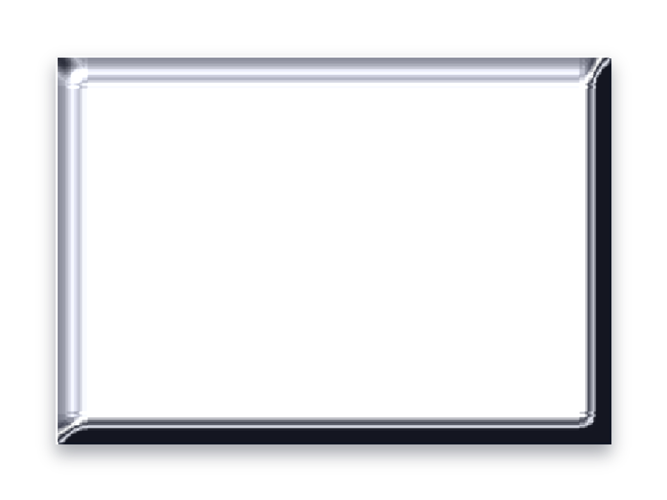 Liquid Chrome on a raster image