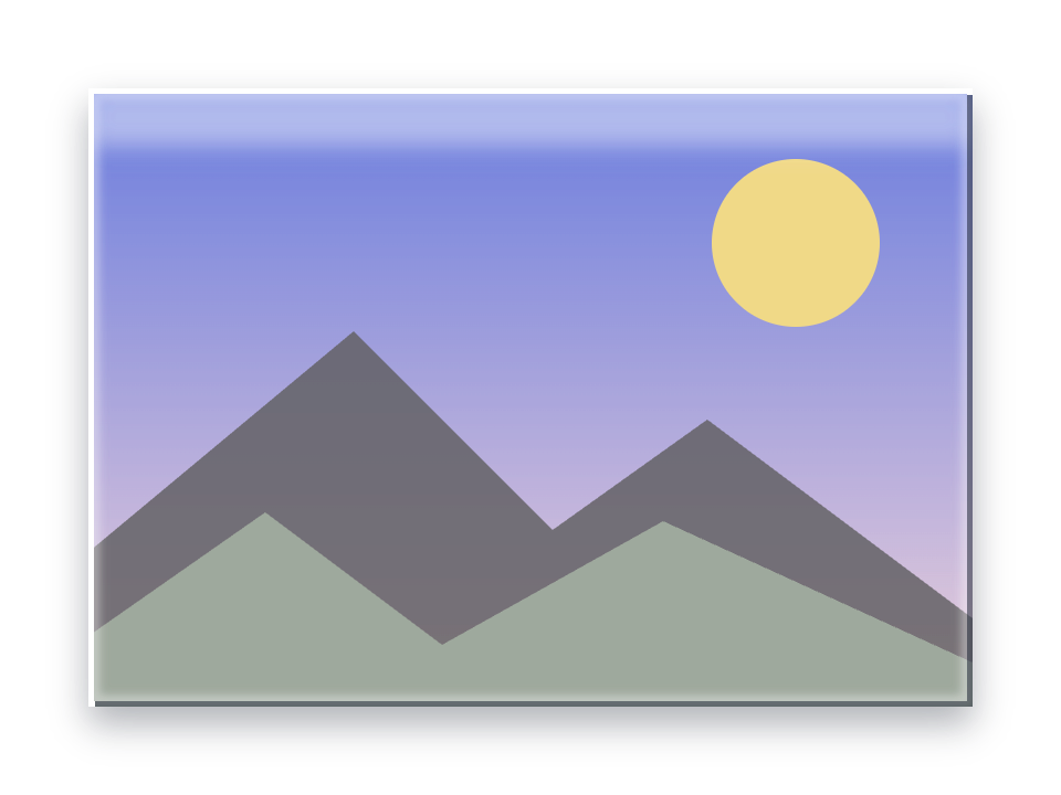 Liquid Glass on a raster image