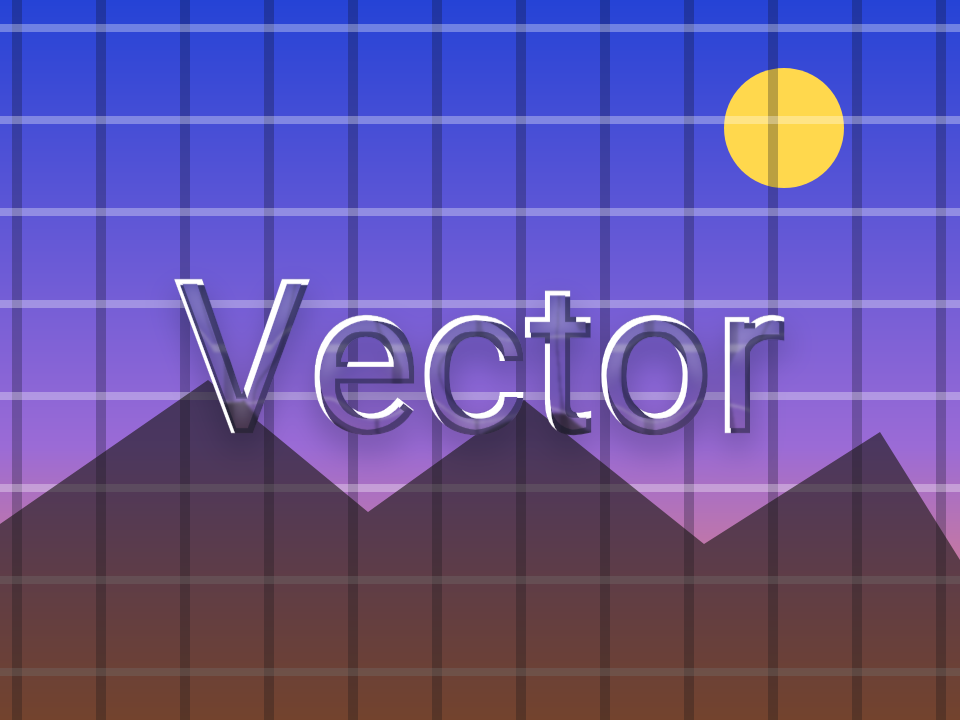 Liquid Lens on a word at display size