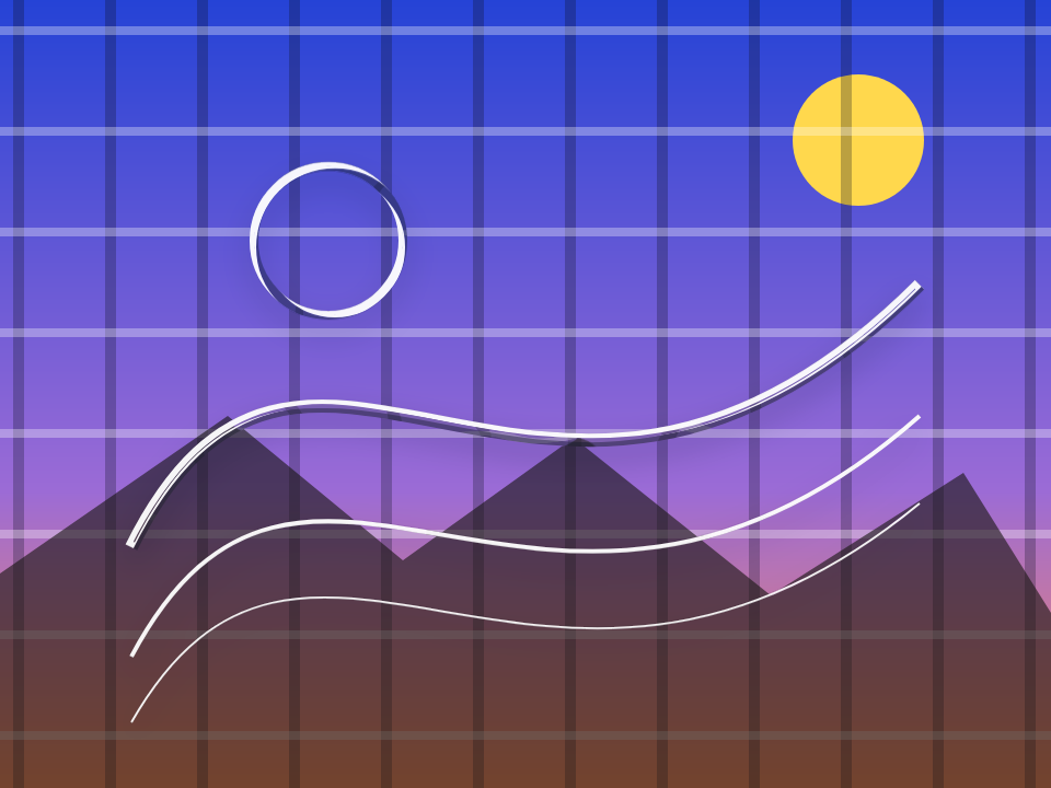 Liquid Ripple on thin strokes and a hairline