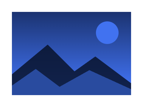 Nitrate Blue Night applied to a shape and a letterform