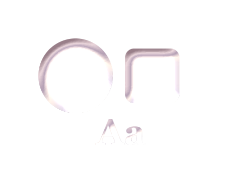Pearl applied to a shape and a letterform