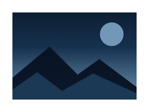 Polar Night applied to a shape and a letterform