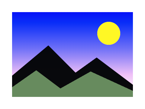 Reversal Punch applied to a shape and a letterform