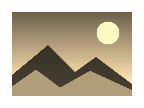 Sepia Print applied to a shape and a letterform