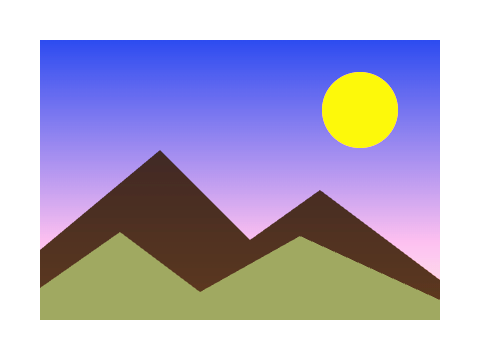 Slide Film applied to a shape and a letterform