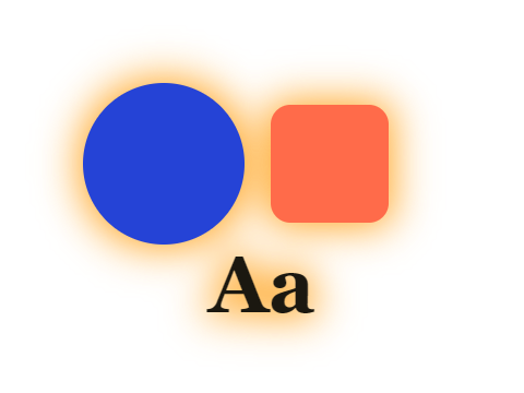 Sodium Streetlamp applied to a shape and a letterform