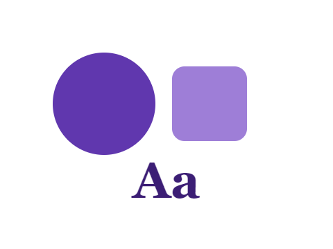 Spirit Duplicator applied to a shape and a letterform