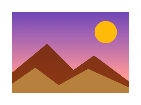 Sunset Drive applied to a shape and a letterform