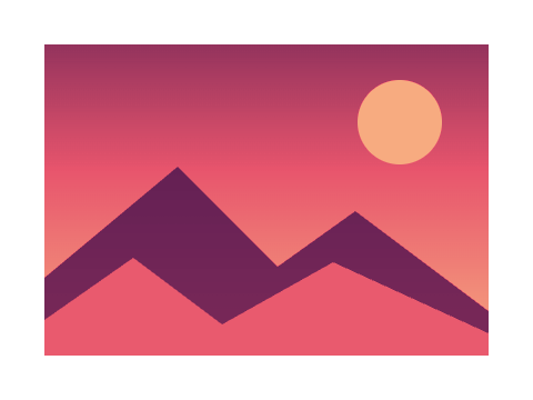 Sunset Fade applied to a shape and a letterform