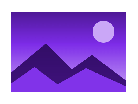 Ultra Violet applied to a shape and a letterform
