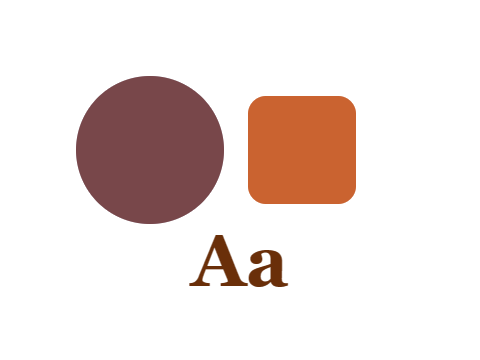 Wildfire Smoke applied to a shape and a letterform
