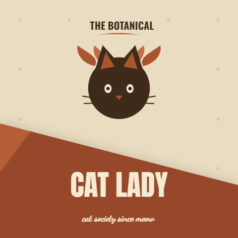 Botanical Cat Lady tee