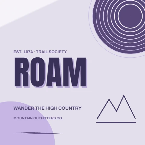 Roam Retro Monoline Trail Tee