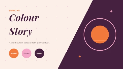Colour Story Brand Palette Board