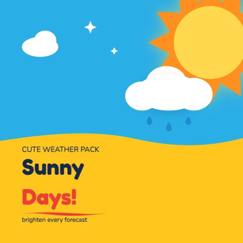 Sunny Days Weather Clipart