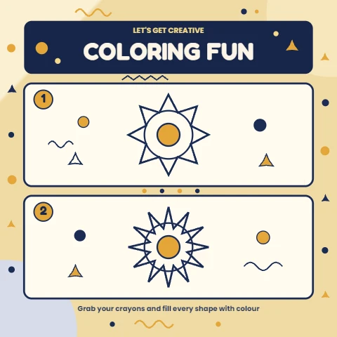 Memphis Fun Coloring Sheet