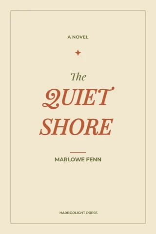 Bold typographic book cover in terracotta and olive