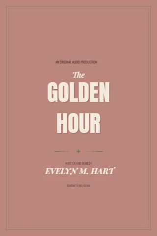 Golden Hour vintage audiobook cover