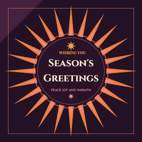 Art Deco Season's Greetings