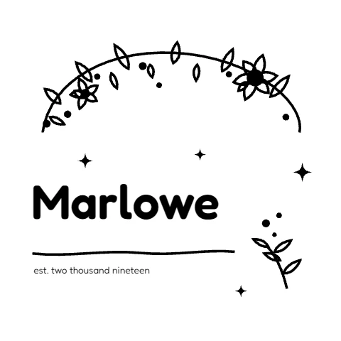 Marlowe Botanical Arch Name Sign Cut File